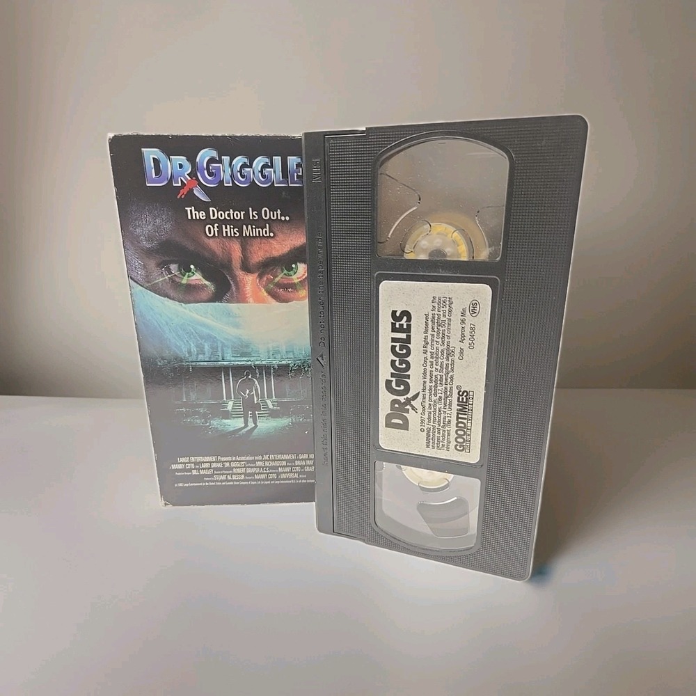Dr. Giggles~VHS Tape 1997 Pre-owned
